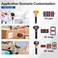 Lecteur de codes-barres Xincode 1D 2D QR pour PC, colis, port série, prix, image, USB, RS232 – Scanner de codes-barres – Usine chinoise