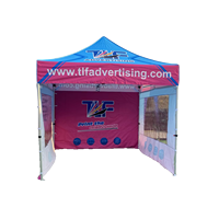 Fabricant de tentes extérieures pliantes 10X20 personnalisées avec logo pour application intérieure