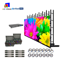 Pantalla LED de Alta Luminosidad Visual P2 P2.6 P2.9 P3 P3.91 SMD a Todo Color para Interiores y Exteriores, Panel LED para Iglesia, Pantalla LED para DJ