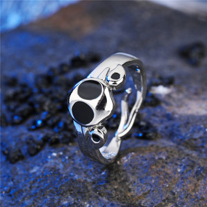 2 Nuovi Design di Anelli <span class=keywords><strong>Anime</strong></span> Yugi Amane all'Ingrosso per Donna, Gioielli Cartoon con Misura Regolabile per Coppie - Product Image 4