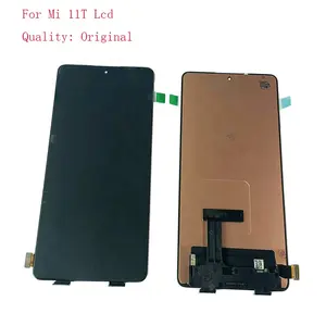 Layar ponsel pengganti LCD, layar ponsel untuk Xiaomi Mi 11T