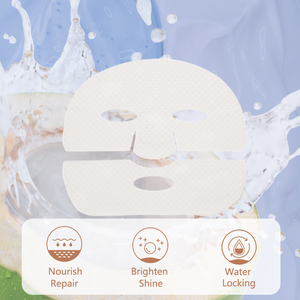 Rejuvenecimiento de tejido profundo Piel suave Gelatina Almohadillas faciales Máscara Hoja Parches Tratamiento de <span class=keywords><strong>spa</strong></span> sin alcohol Vitamina C para la cara - Product Image 4