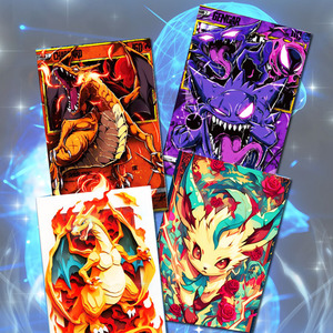 YQ - Caja <span class=keywords><strong>de</strong></span> Cartas Coleccionables Pokémon Art Board Night Blade 2.0, Edición Alemana, Venta al por Mayor, Diseño Japonés - Product Image 1
