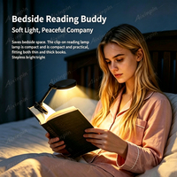 Lampe de lecture LED mini pliable rechargeable USB, protection oculaire sans lumière bleue, idéale pour la lecture au lit ou dans la chambre - Vente en gros