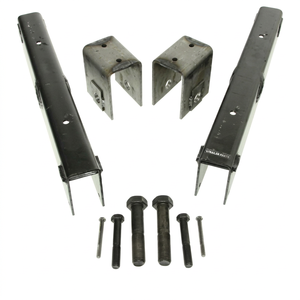 Nouveau kit de suspension robuste pour essieu de remorque avec ressorts à glissière de 2 pouces de large - Product Image 1