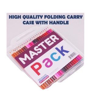 Ensemble de crayons de couleur professionnels promotionnels Premium 72 pièces de <span class=keywords><strong>haute</strong></span> qualité <span class=keywords><strong>en</strong></span> Clemshell pour dessiner et colorier - Product Image 3