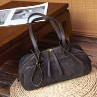 Sac à main de luxe en daim rétro de haute qualité pour femme, sac sous le bras de créateur à la mode, sacs à bandoulière grande capacité en gros