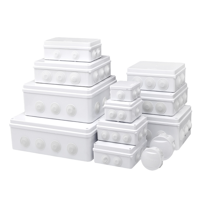 China Manufacturer New Design Waterproof Various Specifications IP65 Level ABS Waterproof Junction Box Terminal Box