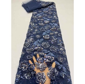 Hot Bán Nhà Máy Đính Cườm Sequin Vải Châu Phi Ren Châu Âu Và Mỹ Ăn Mặc Chất Liệu <span class=keywords><strong>Sequins</strong></span> Thời Trang Trong Kho Cung Cấp - Product Image 6