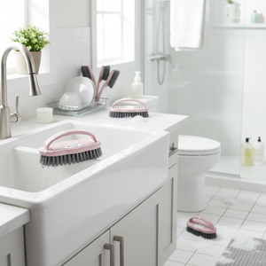 FANATIK Juego de 12 Cepillos de Limpieza de Plástico Ecológicos para Cocina y Baño - Product Image 4