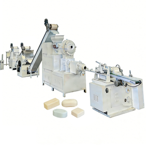 Machine de fabrication de savon solide pour salle de bain et buanderie, petite mini-écraseuse à vide pour savon en barre, ligne complète, durabilité industrielle, entretien facile - Product Image 2