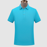 Polo de golf en coton et polyester de haute qualité, personnalisé avec logo imprimé numériquement et motif brodé, vente en gros