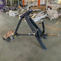 Appareil de musculation professionnel réglable pour salle de sport, Rameur à barre en T avec support pectoral et inclinaison à 45 degrés