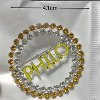 Neue Philo Sigma Gamma Rho Brosche mit griechischen Buchstaben, Sorority-Anstecknadel, Party-Geschenk für Mädchen, Weihnachtsdekoration, Großhandel, individuell anpassbar