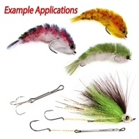 Gelenk Big Game Shank Waddington Shank Stinger Fliegen haken Shank Predator Fly Salzwasser Streamer Fliegen binde material