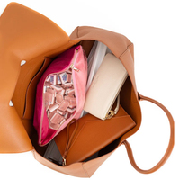 Sac de transport et de rangement classique en cuir de vachette souple et granulé, robuste et personnalisé, pour jeux de société et Mahjong, vente en gros