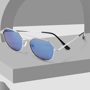 Lunettes de soleil Conchen Aviator, monture en métal noir, verres PC, protection UV400, unisexe, pour la conduite, les voyages, la mode - Product Image 5