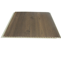 Panneaux muraux composites en WPC intégrés en fibre de bois de bambou SONSILL, panneaux de plafond en PVC pour la décoration intérieure