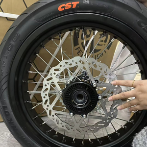 ชุดล้อแปลงสำหรับรถมอเตอร์ไซค์แบบติดตั้งง่าย รุ่น Ultra Wheel Set สำหรับใช้งานในเมือง ชุด Supermoto Super Ultra Bee ล้อ Supermoto - Product Image 1