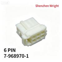 Boîtier de connecteur femelle TE 7-968970-1 6P 5mm de haute qualité pour faisceau de câblage automobile - Vente en gros