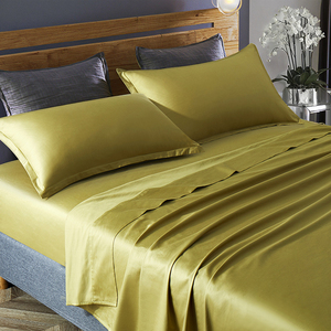 Taille personnalisée 100% coton ensemble de literie solide <span class=keywords><strong>drap</strong></span> de lit plat <span class=keywords><strong>drap</strong></span> housse pour la maison hôtel <span class=keywords><strong>drap</strong></span> de lit en coton ensemble pleine taille - Product Image 5