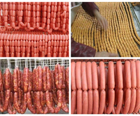 Machine à saucisses automatique professionnelle Dezoton, machine à tordre les saucisses, équipement de fabrication de saucisses, machine de transformation de la viande commerciale
