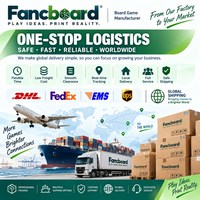 Permainan Lempar Cincin Edukatif Kustom Fancboard |   Karton Lipat Empat |   Ramah Lingkungan |   OEM/ODM