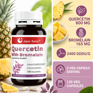 Suplemento Nutricional Shecome Quercetina con Bromelina, Apoya el Sistema Inmunológico para Hombres y Mujeres, Cápsulas de Quercetina con Bromelina - Product Image 2