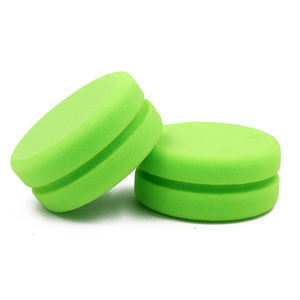 Prix de gros Éponge <span class=keywords><strong>Yoyo</strong></span> noire Éponge de peinture pour voiture Applicateur de tampons de pansement de pneu Éponge d'application pour voiture - Product Image 1