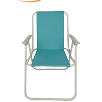 Haute qualité ménage pique-nique Camping chaise Portable pliable haut dos pêche printemps chaise