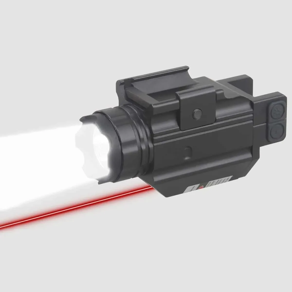 Vector Optics Doublecross Compact Red Laser Sight Combo Tactical Flashlight
