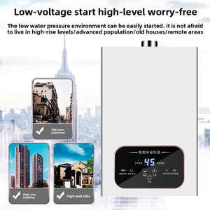 <span class=keywords><strong>Chauffe</strong></span>-<span class=keywords><strong>eau</strong></span> <span class=keywords><strong>instantané</strong></span> intelligent au gaz naturel 8-16L à prix d'usine, en cuivre, à température constante, mural pour salle de bain, camping-car, extérieur - Product Image 5