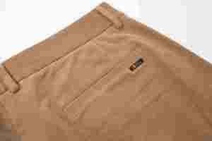 <span class=keywords><strong>Pantaloni</strong></span> da ufficio formali da <span class=keywords><strong>uomo</strong></span> a vita media di grandi dimensioni alla moda stile diritto <span class=keywords><strong>con</strong></span> bottoni e cintura <span class=keywords><strong>con</strong></span> tasca in Spandex intrecciata - Product Image 4