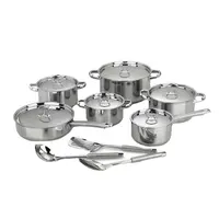 Non-Stick Cookware Set, Pots, Pans and Utensils - 15-Piece Set – Kitchen  Hobby