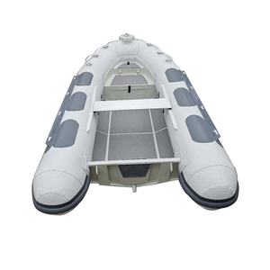 เรือยางแข็งแบบกึ่งแข็งทำจากอะลูมิเนียมขนาด 11 ฟุต 3.2 เมตร พร้อมคอนโซลพวงมาลัย - Product Image 4