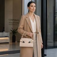 Sac à main de luxe minimaliste PEDRA en cuir premium multicolore avec fermoir de sangle unique – Vente en gros directe usine – Sac de mode