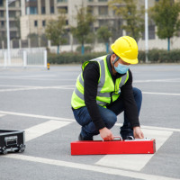 Instrumento de Medición de Seguridad Vial para Pruebas de Señalización Vial, Retroreflectómetro Estándar
