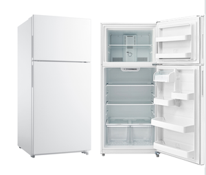 Réfrigérateur double porte E-star 18,0 pi³ No Frost avec congélateur supérieur pour la maison et l'hôtel, modèle DDT-663WMU - Product Image 5