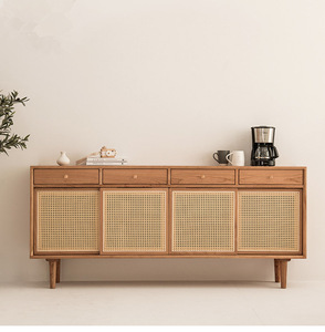 Ensemble de poignées et boutons de meubles en bois, design cylindrique minimaliste, pour tiroir, utilisation en cuisine, durable - Product Image 6