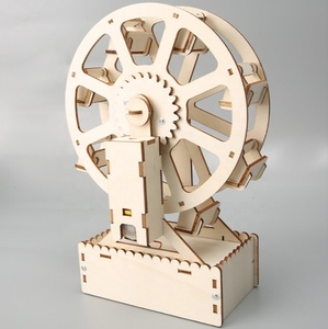 Rueda de la Fortuna de Madera para Experimentos Científicos, Material Educativo STEAM para Niños de <span class=keywords><strong>Primaria</strong></span> de 5 a 13 Años - Product Image 5