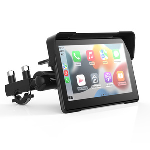 Pantalla Táctil de 7 Pulgadas para Motocicleta con Carplay, Navegación, Tablero Digital Portátil, Android Auto, Monitor Impermeable ZC18C - Product Image 1