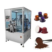 Machine de remplissage et de scellage de capsules de café, petite tasse k rotative automatique à grande vitesse