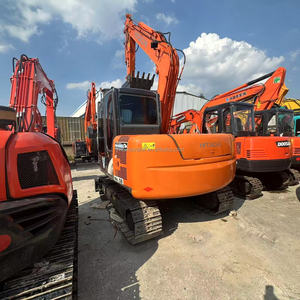 Excavadora de cadenas Hitachi ZX70 de segunda mano, excavadora hidráulica de 7 toneladas usada, zaxis 70 para trabajos de construcción - Product Image 3