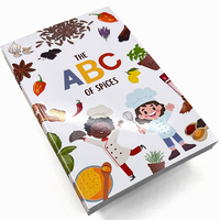 Brochures personnalisées bon marché en offset couleur, impression à la demande, livre pour enfants relié en couverture rigide
