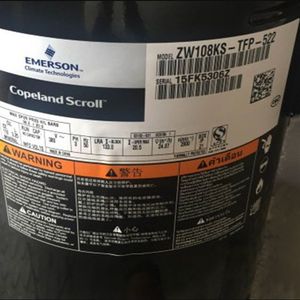 Compresseur à spirales HYZL Copeland ZW108KS TFP 522 pour équipement de climatisation, pompe à chaleur et réfrigération - Product Image 1