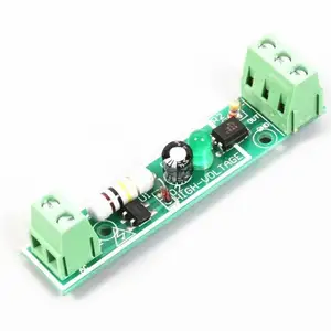 1-Bit AC 220V Optocoupler modul isolasi voltase papan deteksi adaptif untuk Isolamento Adapter adaptor PLC 24V tingkat