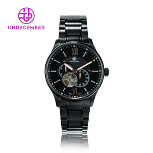 Undecember Chất lượng cao Bộ xương cơ khí kinh doanh Đồng hồ 5ATM khả năng chịu nước sang trọng tự động của nam giới đồng hồ - Product Image 1