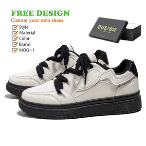 Zapatos de Skateboarding Informales para Hombre, Calzado de Lujo para Caminar, Liso, Personalizado, Diseño de Fabricante con My Logo - Product Image 1