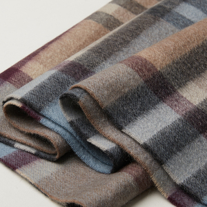 Bufanda a cuadros de tatán de Cachemira pura <span class=keywords><strong>C</strong></span>, sensación de mano suave, certificación de lujo personalizada OEM - Product Image 6