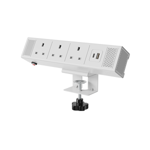 OMNI Ergonômico Office Desk <span class=keywords><strong>Power</strong></span> Solution Desk Clamp <span class=keywords><strong>Power</strong></span> Strip 15A Sistema Modular com USB-C Surge Protector para Escritório - Product Image 2